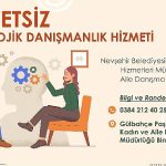 Nevşehir Belediyesi Aile Danışma Merkezi’nde ücretsiz Psikolojik Danışmanlık Hizmeti