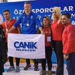 Canikli Milli Sporcu Ali Topaloğlu Rekorlara Doymuyor