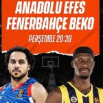 EuroLeague’de Türk Derbisi S Sport Plus’ta