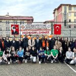 Eczacıbaşı Spor Kulübü’nden Kahramanmaraş Aziz Sancar Anadolu Lisesi’ne Voleybol Sahası