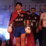 Kocaeli’de kick boks fırtınası esti;Dövüşçüler ringin tozunu attırdı