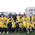 Minik futbolcular Büyükakın’a hünerlerini sergiledi